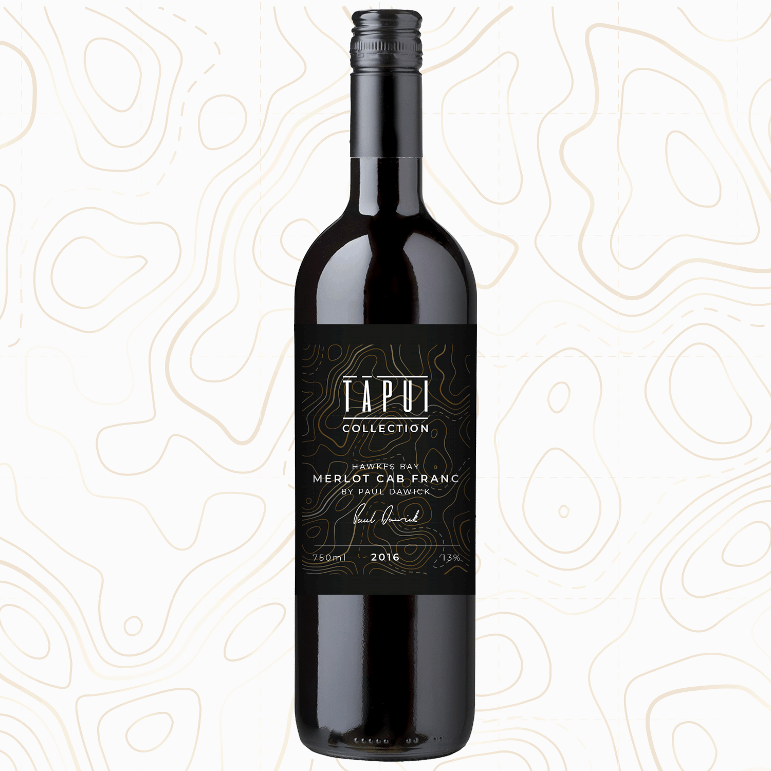 The Tapui Collection Merlot Cab Franc By Paul Dawick 2016